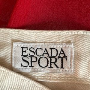 Escada sport high waisted pants